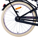 Volare Excellent Barncykel 24 tum, Svart - Lilla Cykelbutiken