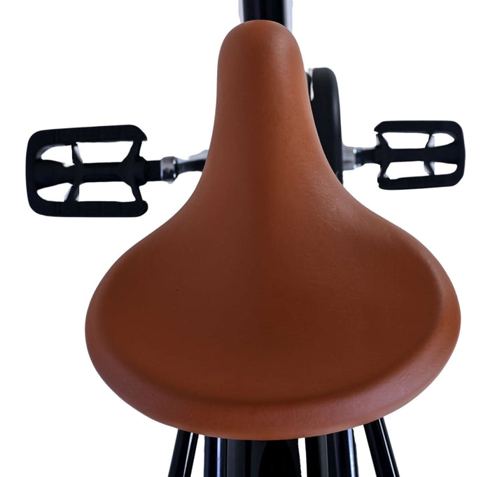 Volare Excellent Barncykel 24 tum, Svart - Lilla Cykelbutiken