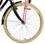 Volare Excellent Barncykel 26 tum, Svart - Lilla Cykelbutiken