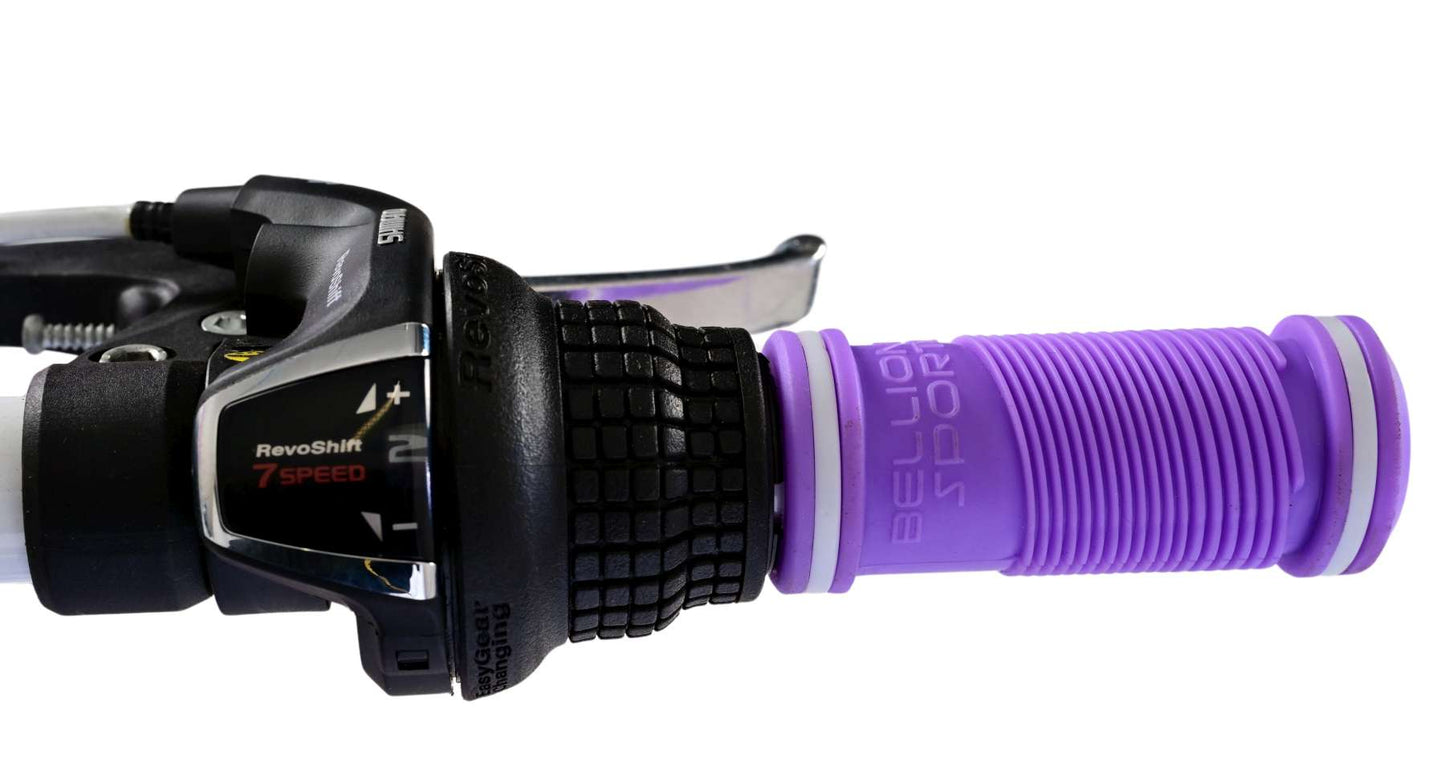 Volare Lovely Barncykel 24 tum, Lila 7 Växlar - Lilla Cykelbutiken