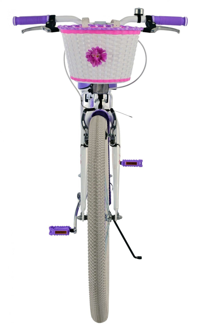 Volare Lovely Barncykel Två Handbromsar 26 tum, Lila - Lilla Cykelbutiken