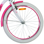 Volare Lovely Barncykel 24 tum, Rosa 7 Växlar - Lilla Cykelbutiken