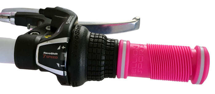 Volare Lovely Barncykel 24 tum, Rosa 7 Växlar - Lilla Cykelbutiken