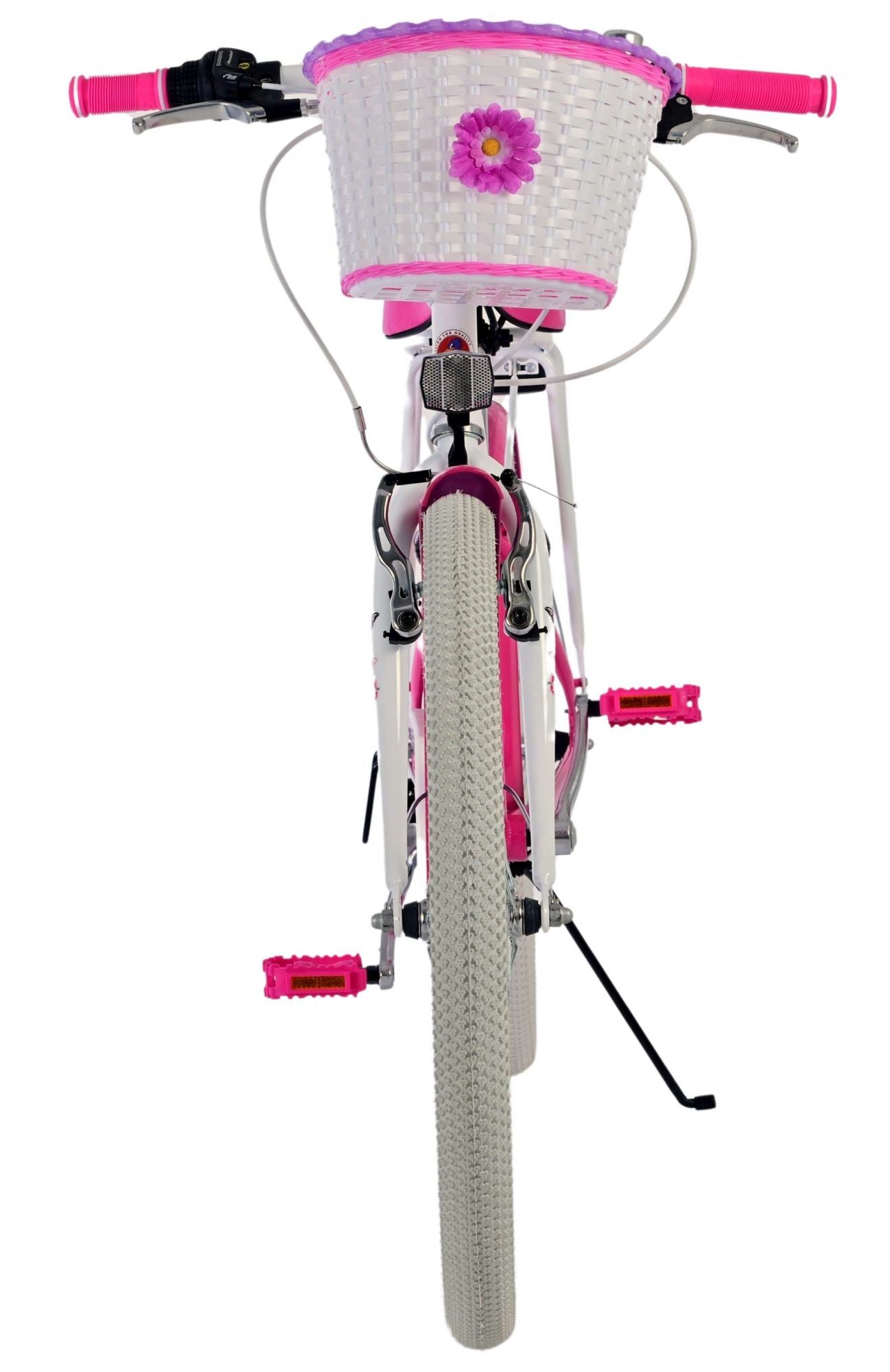 Volare Lovely Barncykel 24 tum, Rosa 7 Växlar - Lilla Cykelbutiken