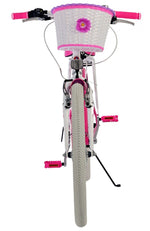 Volare Lovely Barncykel 24 tum, Rosa 7 Växlar - Lilla Cykelbutiken