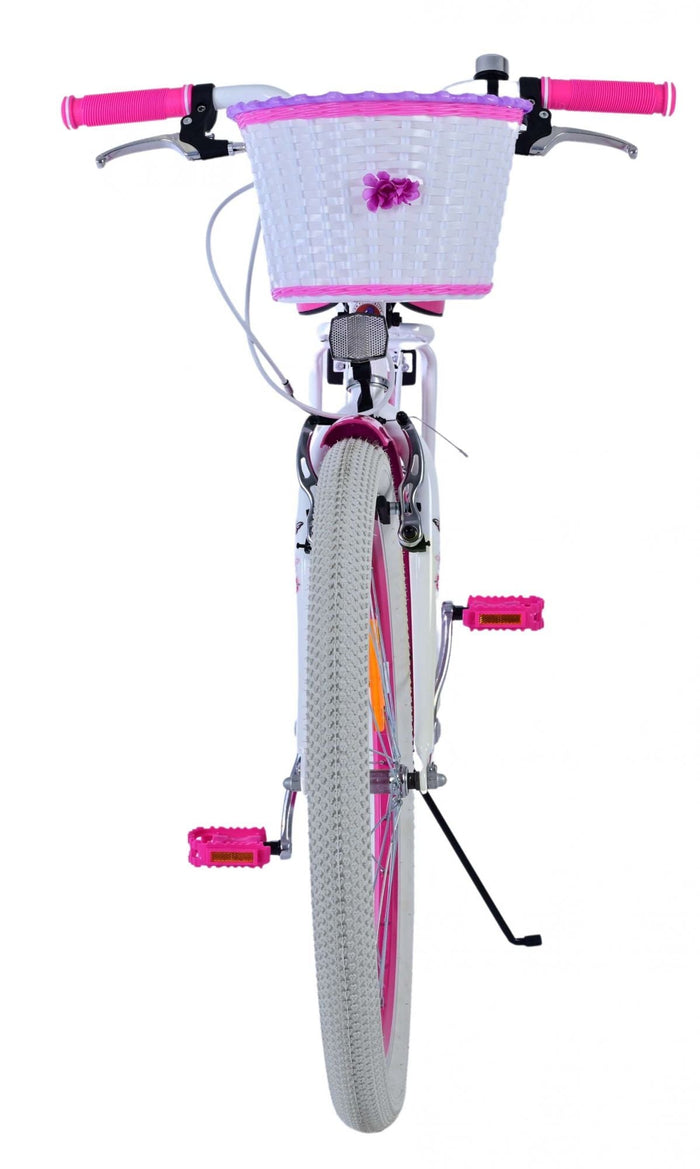 Volare Lovely Barncykel Två Handbromsar 24 tum, Rosa - Lilla Cykelbutiken