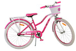 Volare Lovely Barncykel 26 tum, Rosa - Lilla Cykelbutiken
