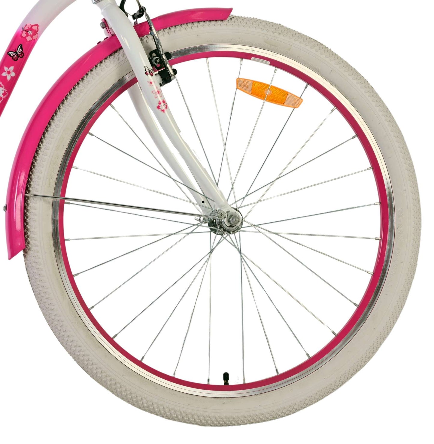 Volare Lovely Barncykel 26 tum, Rosa - Lilla Cykelbutiken