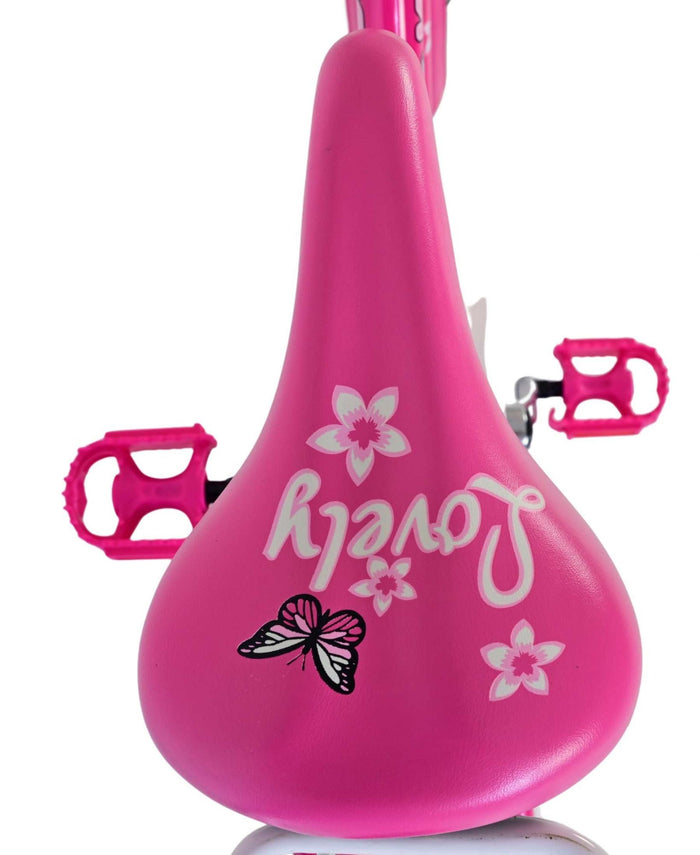 Volare Lovely Barncykel 26 tum, Rosa - Lilla Cykelbutiken