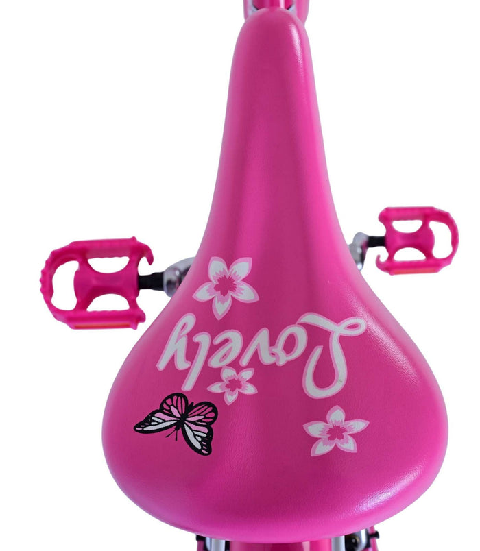 Volare Lovely Barncykel 26 tum, Rosa 7 Växlar - Lilla Cykelbutiken