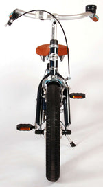 Volare Miracle Cruiser Barncykel 16 tum, Matt Blå - Lilla Cykelbutiken