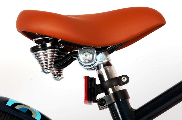 Volare Miracle Cruiser Barncykel 16 tum, Matt Blå - Lilla Cykelbutiken