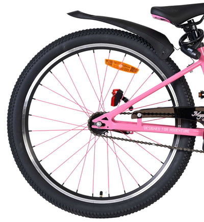 Volare Mystic Barncykel 24 tum, Rosa - För barn 8-10 år