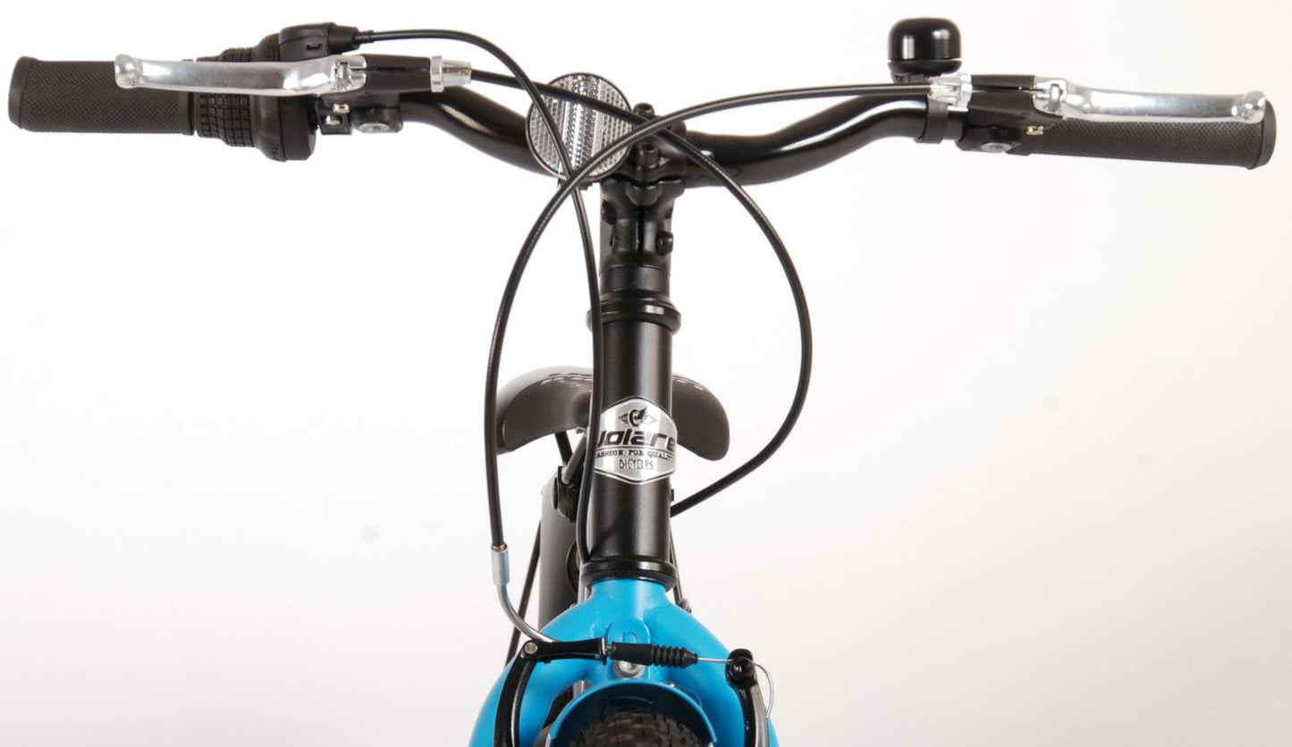 Volare Rocky Barncykel 20 tum, Svart Blå - Lilla Cykelbutiken