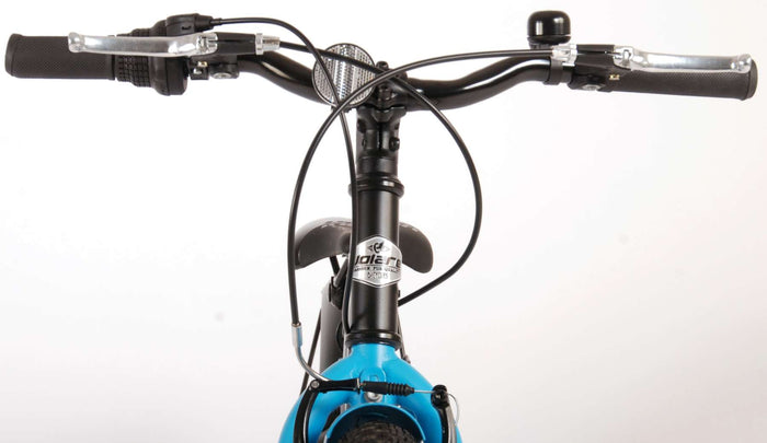 Volare Rocky Barncykel 20 tum, Svart Blå - Lilla Cykelbutiken