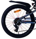 Volare Rocky Barncykel 20 Tum, 7 Växlar, Blå - Lilla Cykelbutiken