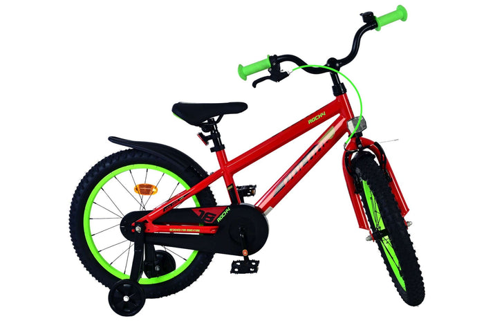 Volare Rocky 18 Tum Barncykel Röd - För barn 4-7 år