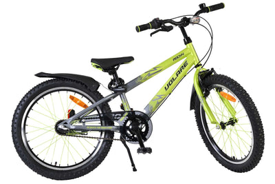 Volare Rocky 20 Tum Barncykel – Gröngrå med Shimano Nexus 3 - För barn 6-8 år