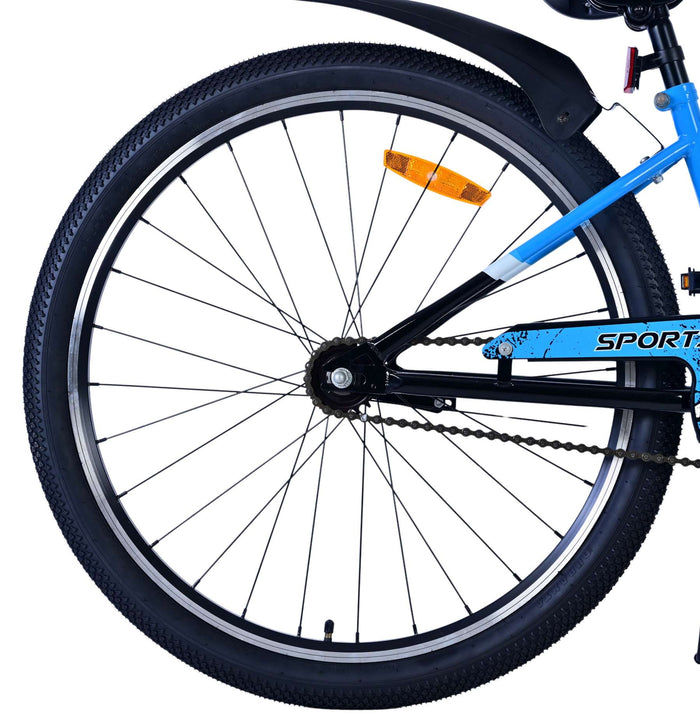 Volare Sportivo Barncykel 26 tum, Blå - Lilla Cykelbutiken