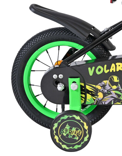 Volare Strike Barncykel 12 tum, Grön - För barn 3-4 år