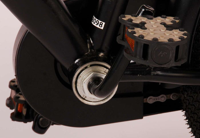 Volare Thombike Barncykel 16 tum, Svart Grön - Lilla Cykelbutiken