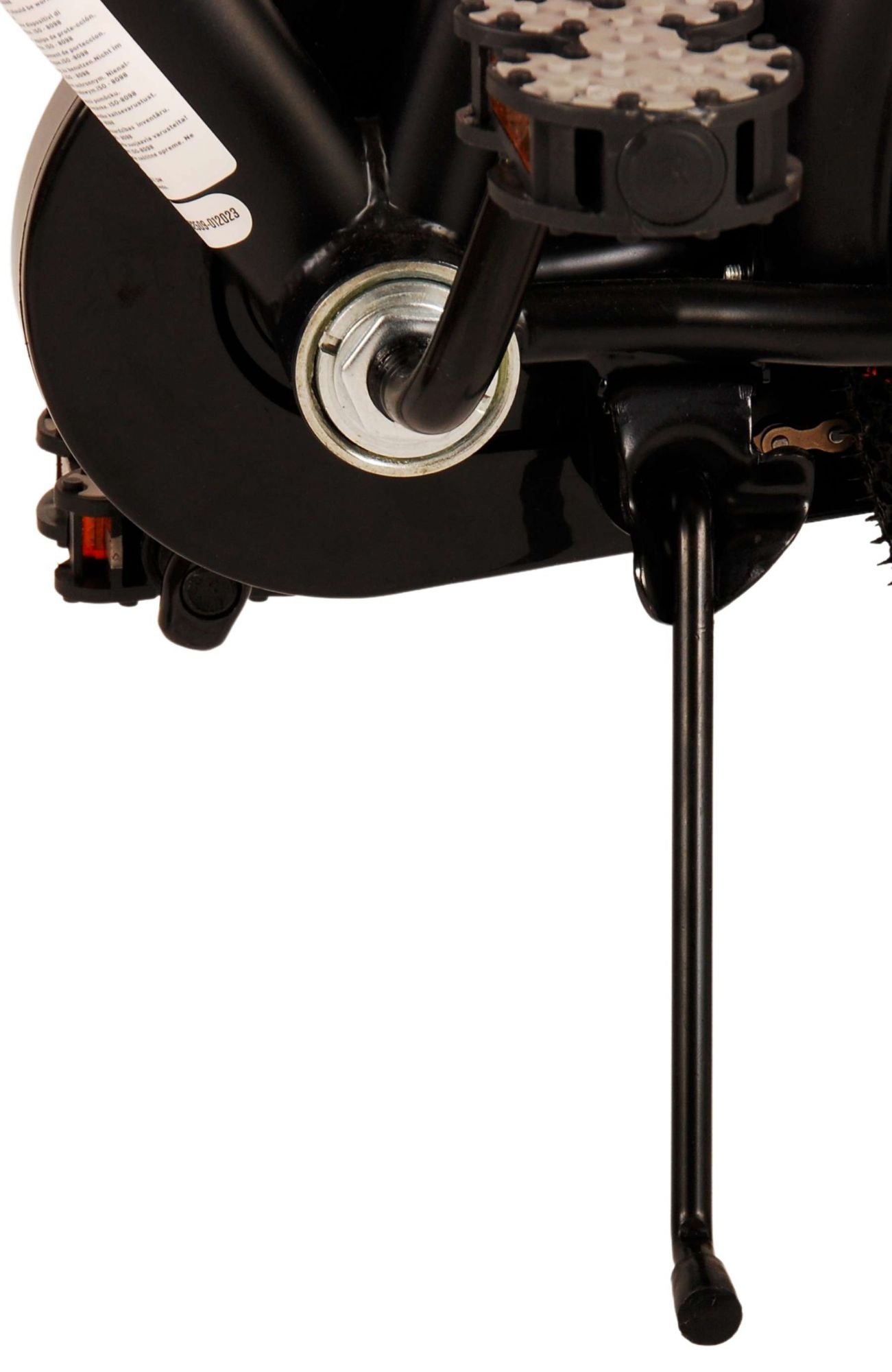 Volare Thombike Barncykel 16 tum, Svart Röd - Lilla Cykelbutiken