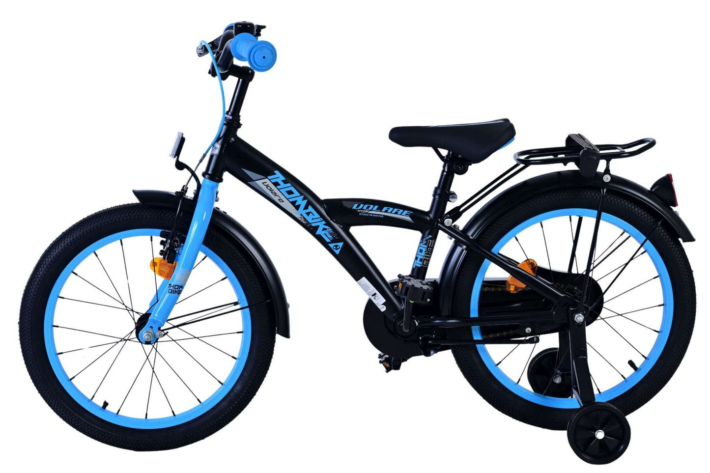 Volare Thombike 18 tum barncykel blå - för barn 4–7 år
