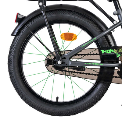 Volare Thombike Barncykel 18 tum, Grön - För barn 4-7 år