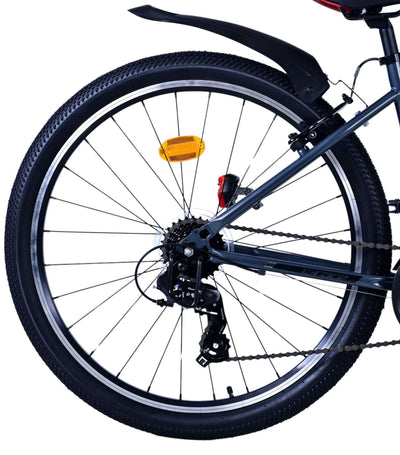 Volare XC Race Barncykel 26 tum, 21 Växlar Röd/Grå - Lilla Cykelbutiken