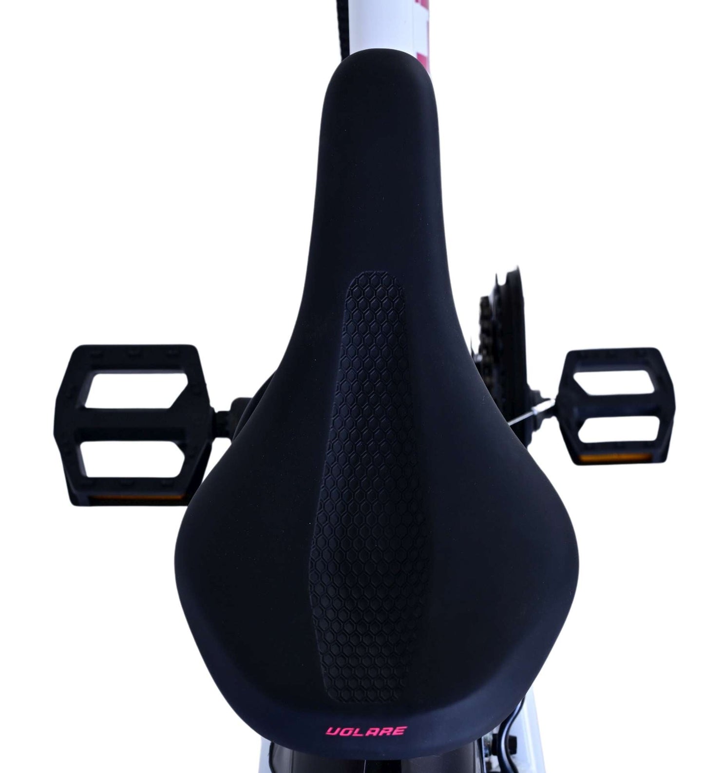 Volare XC Race Barncykel 24 tum, 21 Växlar Vit Rosa - Lilla Cykelbutiken