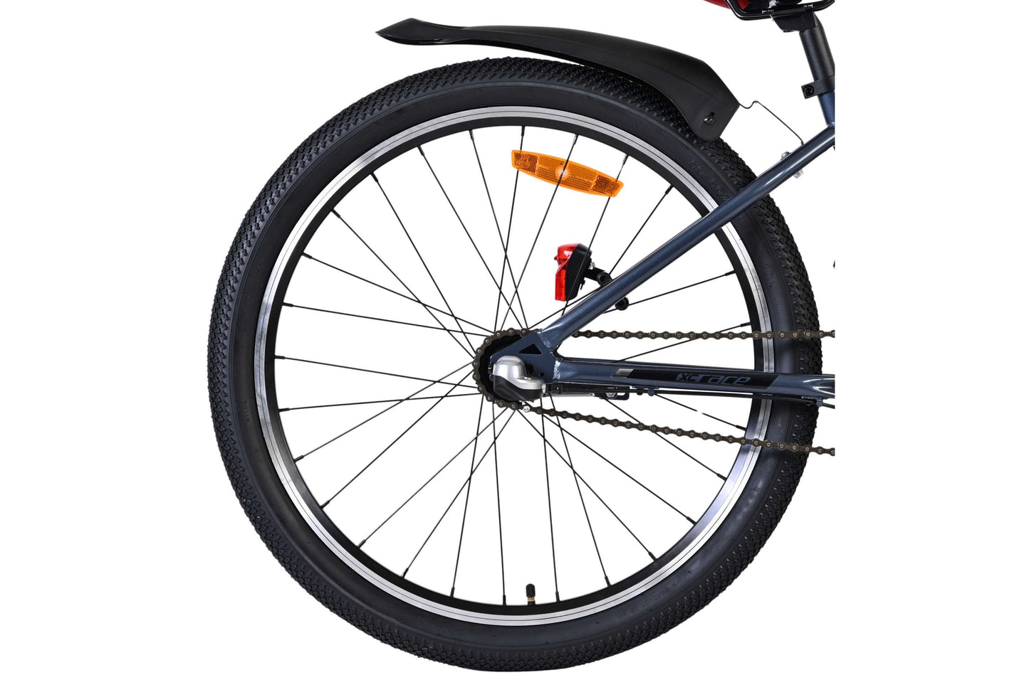 Volare XC Race 24 Tum Barncykel – Shimano Nexus 3, Röd - För barn 8-10 år