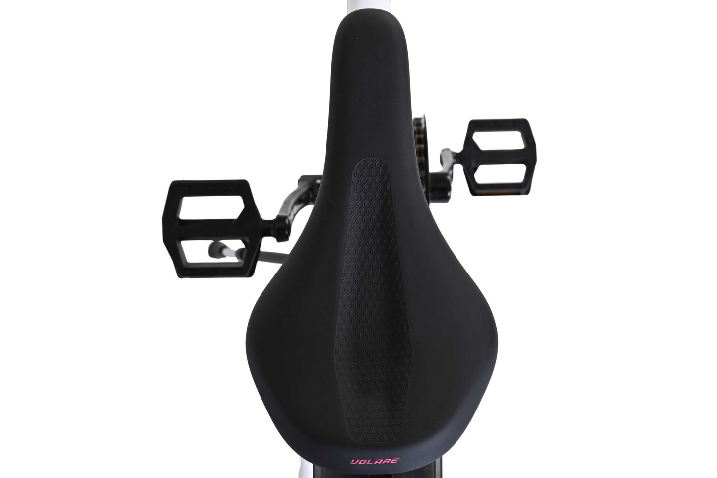 Volare XC Race 24 Tum Barncykel, Vit/Rosa med Shimano 3 Växlar - För barn 8-10 år