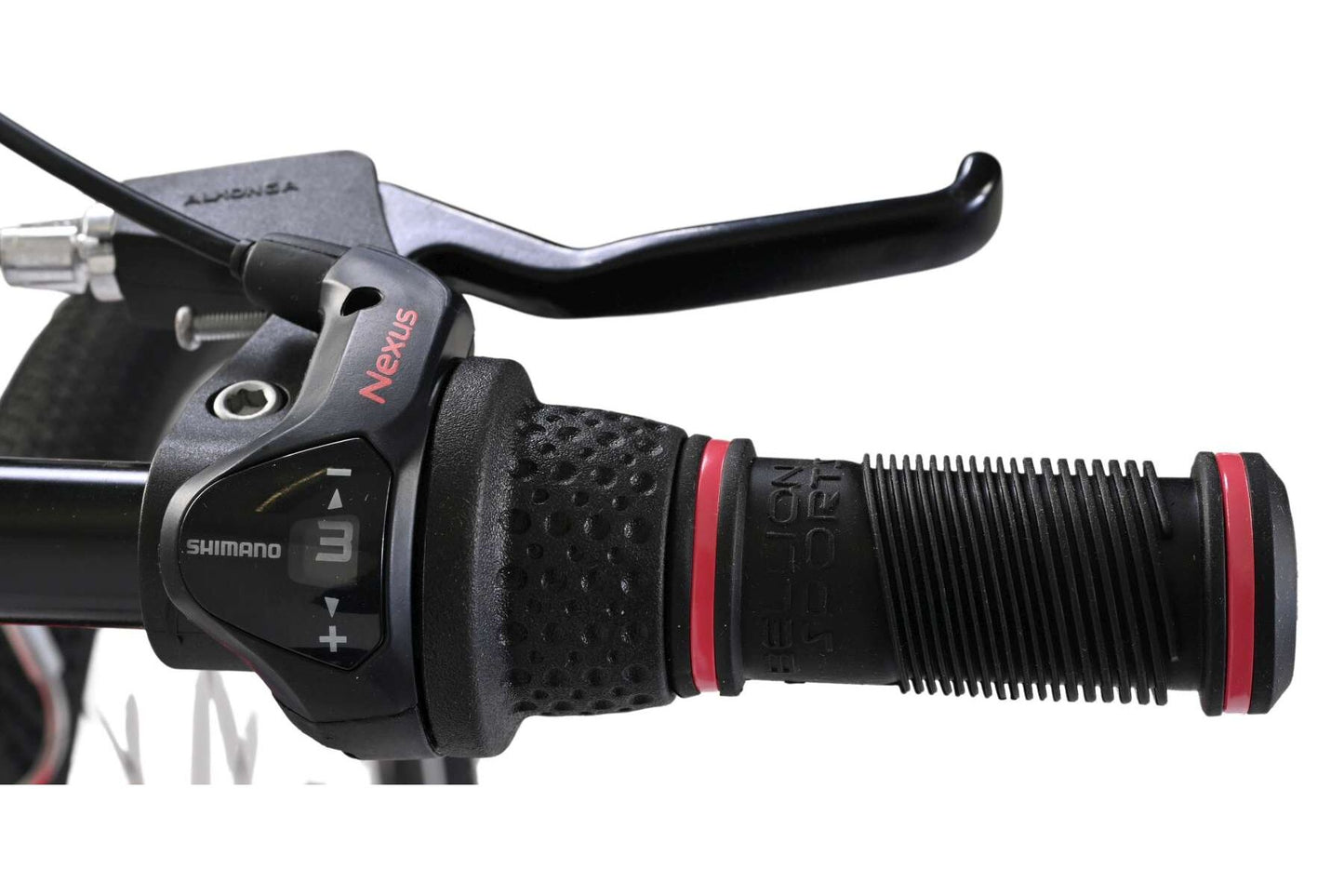 Volare XC Race 26 Tum Barncykel, Vit/Rosa med Shimano 3 Växlar - För barn 9+ år