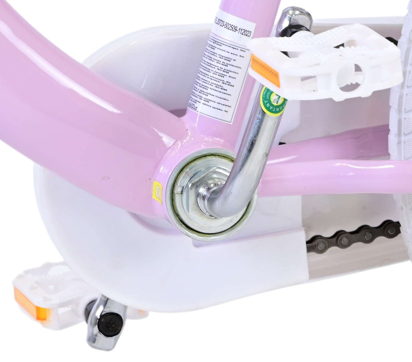 Disney Wish Barncykel Två Handbromsar 16 tum, Lila - Lilla Cykelbutiken