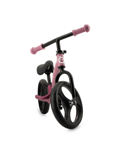 MoMi ISOKA Balanscykel Med Led, Rosa - Lilla Cykelbutiken