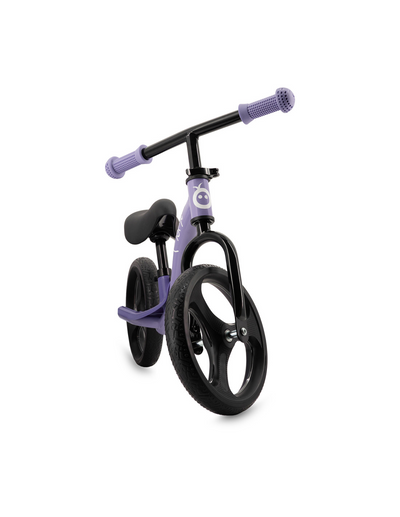 MoMi ISOKA Balanscykel Med Led, Lila - Lilla Cykelbutiken