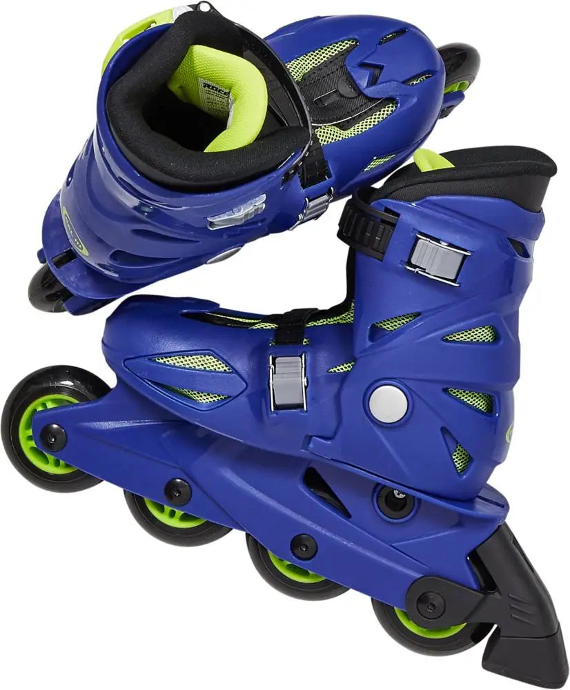 Roces Orlando III Inlines Blå/Lime - Lilla Cykelbutiken