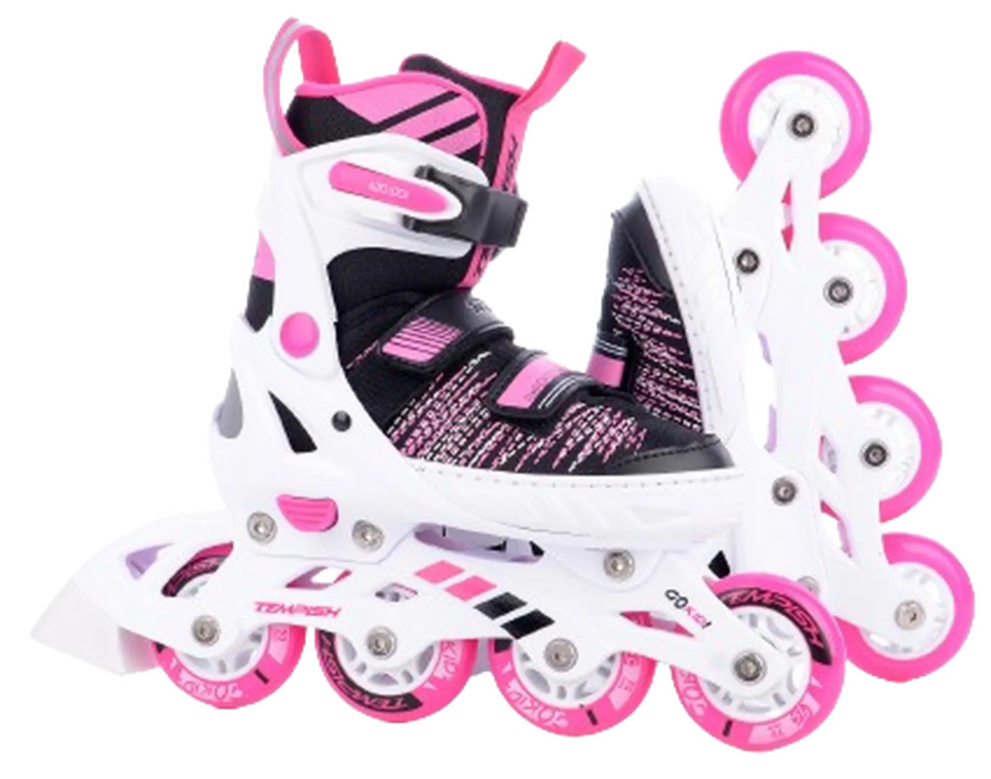 Tempish Gokid Justerbar Inlines Vita - Lilla Cykelbutiken