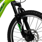 Huffy Extent 20 tum – Junior Mountainbike 6 växlar & skivbroms (Grön)