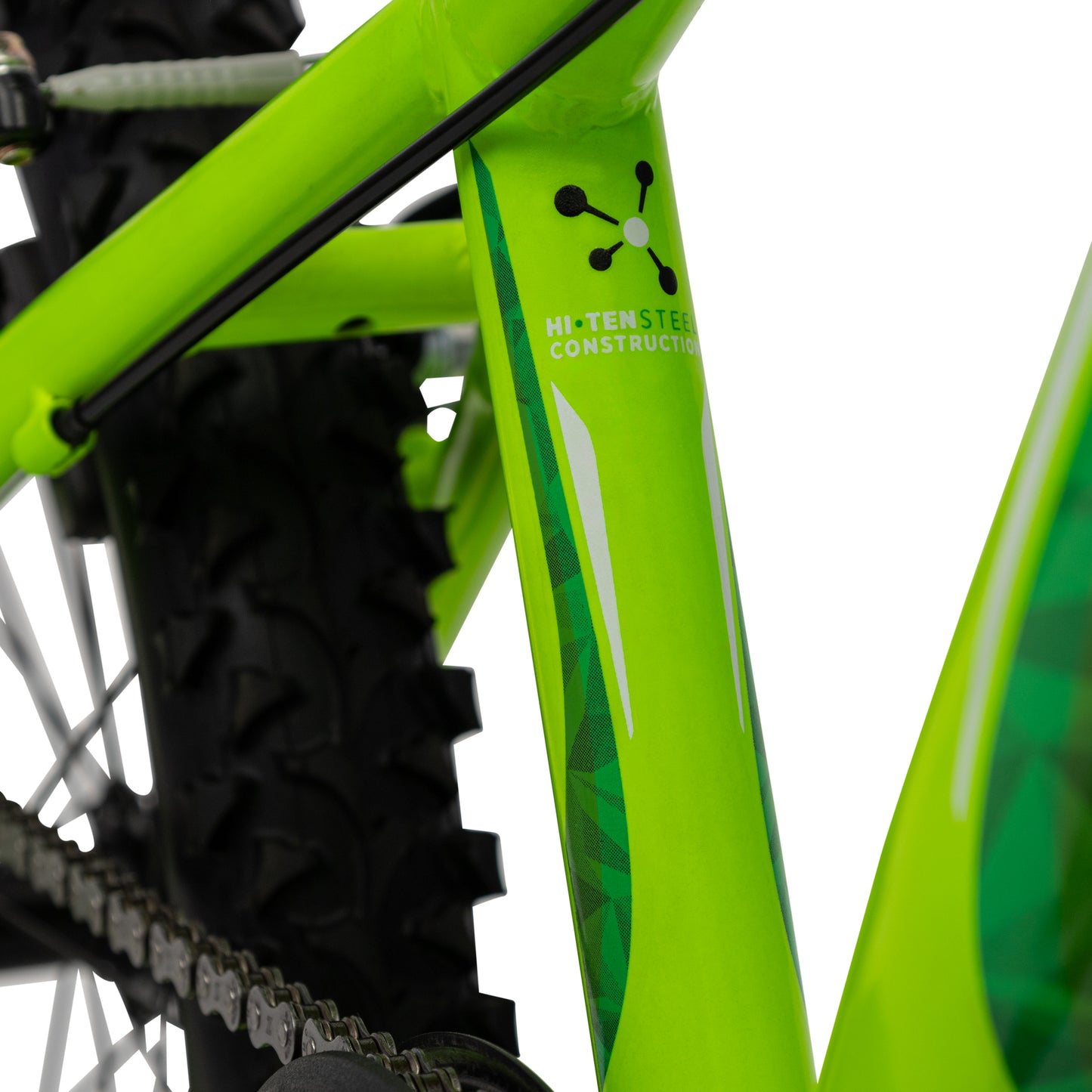 Huffy Extent 20 tum – Junior Mountainbike 6 växlar & skivbroms (Grön)