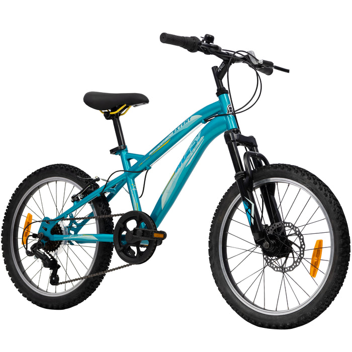 Huffy Extent 20 tum – Junior Mountainbike 6 växlar & skivbroms (Blå)