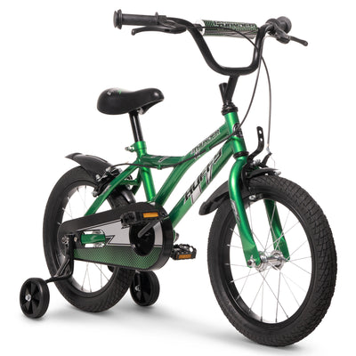 Huffy Pro Thunder 16-tum barncykel - 5-7  år - grön