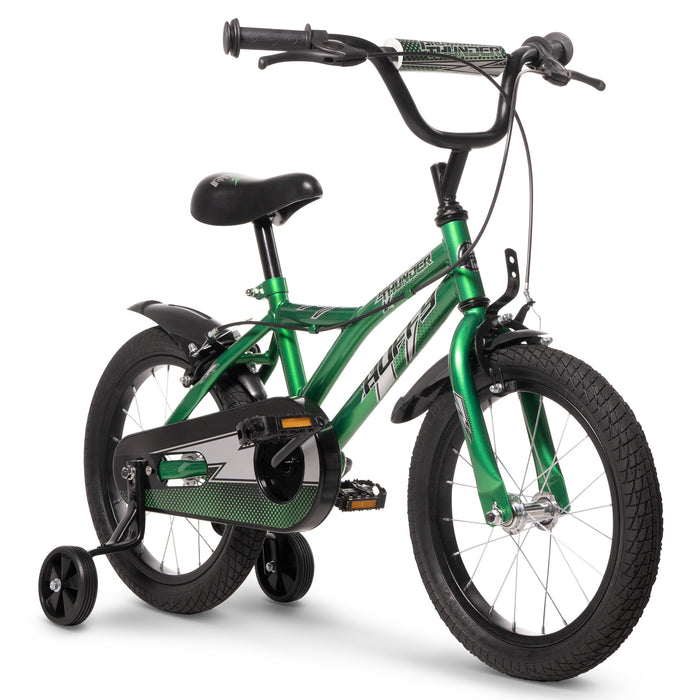 Huffy Pro Thunder 16-tum barncykel - 5-7  år - grön