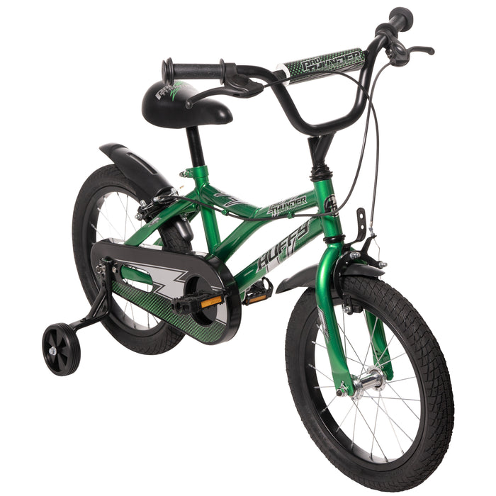 Huffy Pro Thunder 16-tum barncykel - 5-7  år - grön