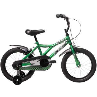 Huffy Pro Thunder 16-tum barncykel - 5-7  år - grön