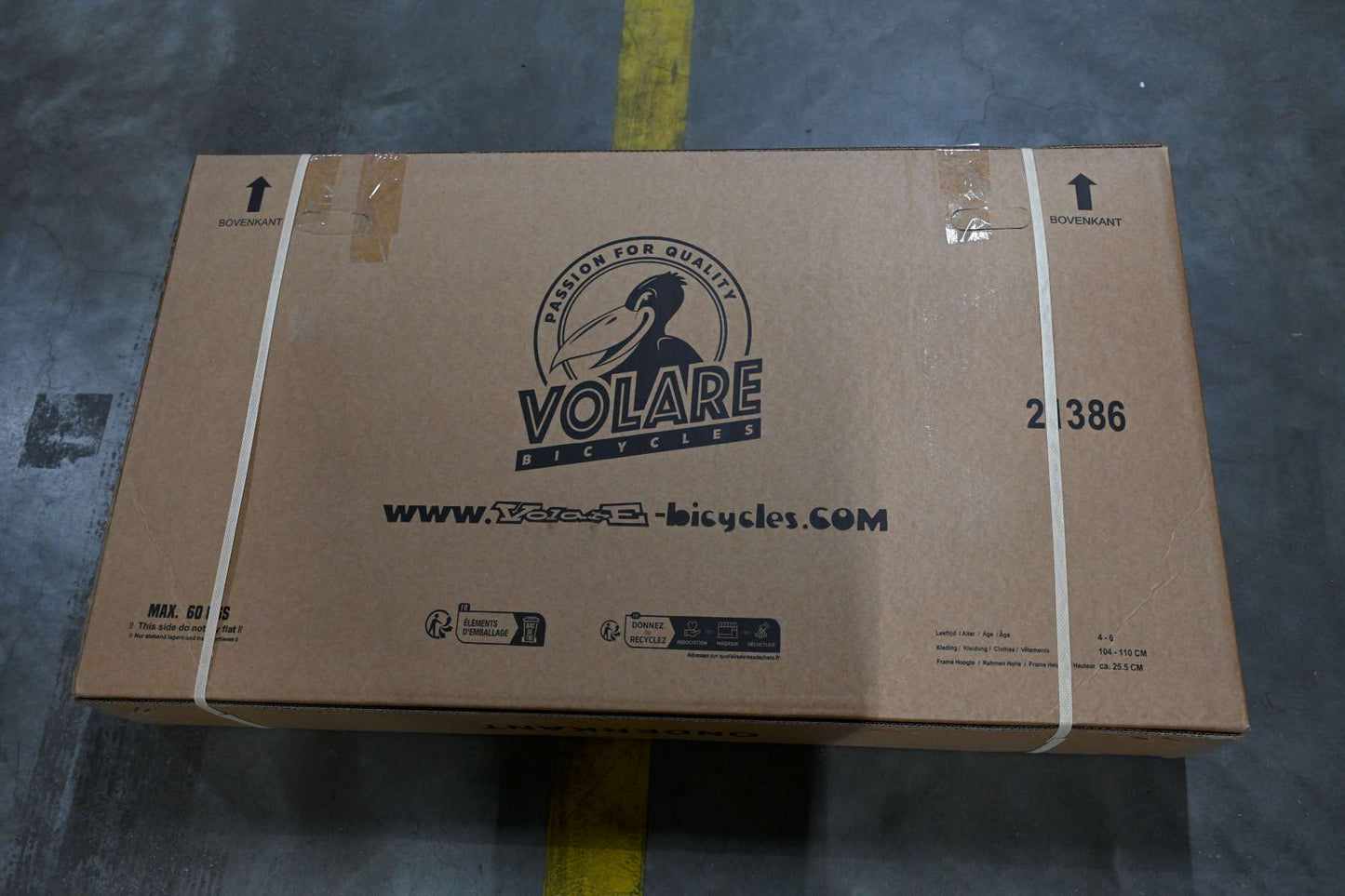 Volare Excellent Svart 95% assembled 16 tum – Barncykel med stödhjul