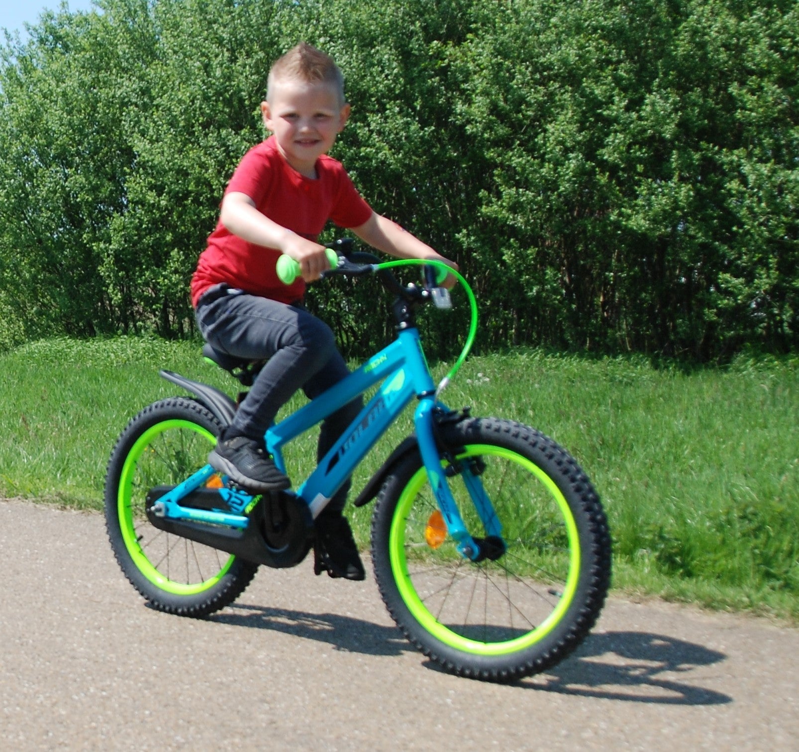 Volare Rocky Barncykel, 16 tum - Lilla Cykelbutiken