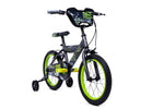 Huffy Delirium 16-tum BMX Style cykel grå och grön 5-7 år
