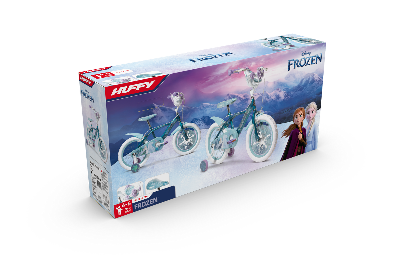 Disney Frost 16 tum barncykel - 85% monterad