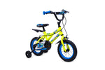 Huffy Pro Thunder 12-tum gul BMX cykel barn 3-5 år